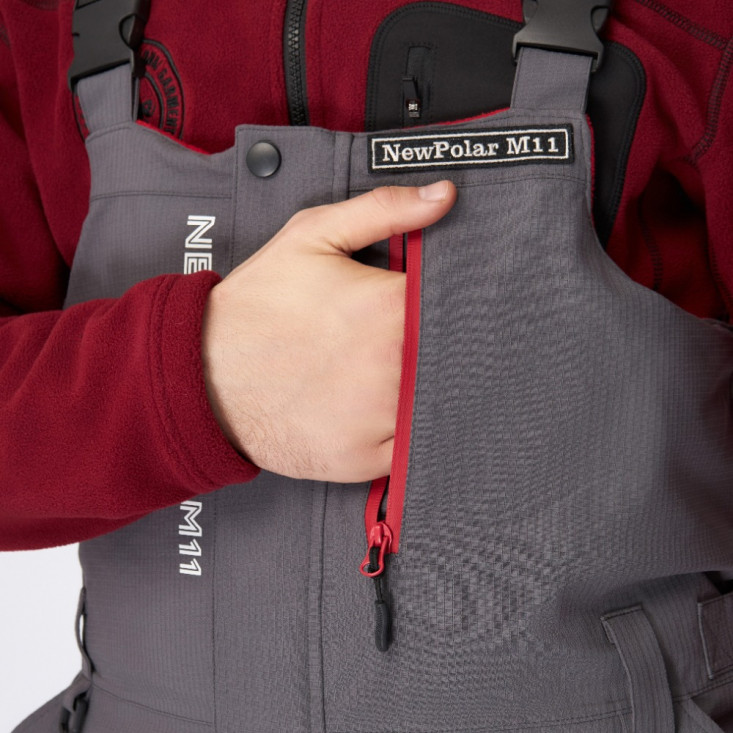 Костюм зимний Alaskan NewPolar M11 L красн/сер/черн